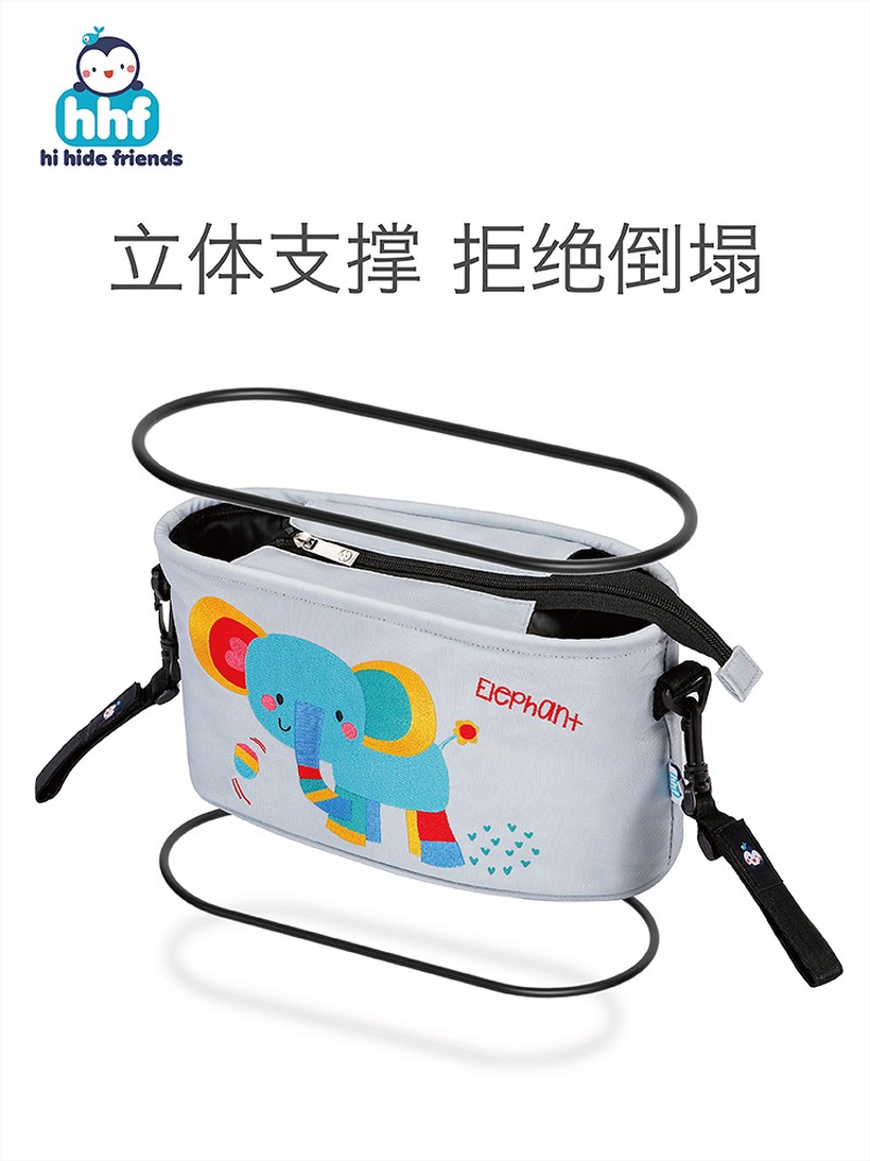 婴儿推车挂包四季通用配件大容量防水撞色多功能收纳包袋