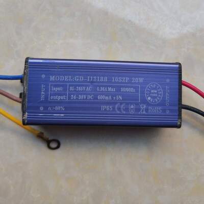 LED投光灯驱动电源50W变压器防水镇流器20W30W70W100W路灯电源驱