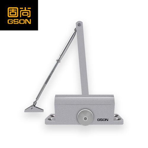 GSON家用闭门器液压缓冲防火门自动关门器 铸铝门配件可调力度磁