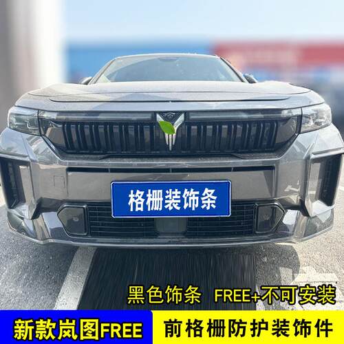 21-25款岚图FREE中网外观改装饰条 前脸车身专用汽车用品防虫网件