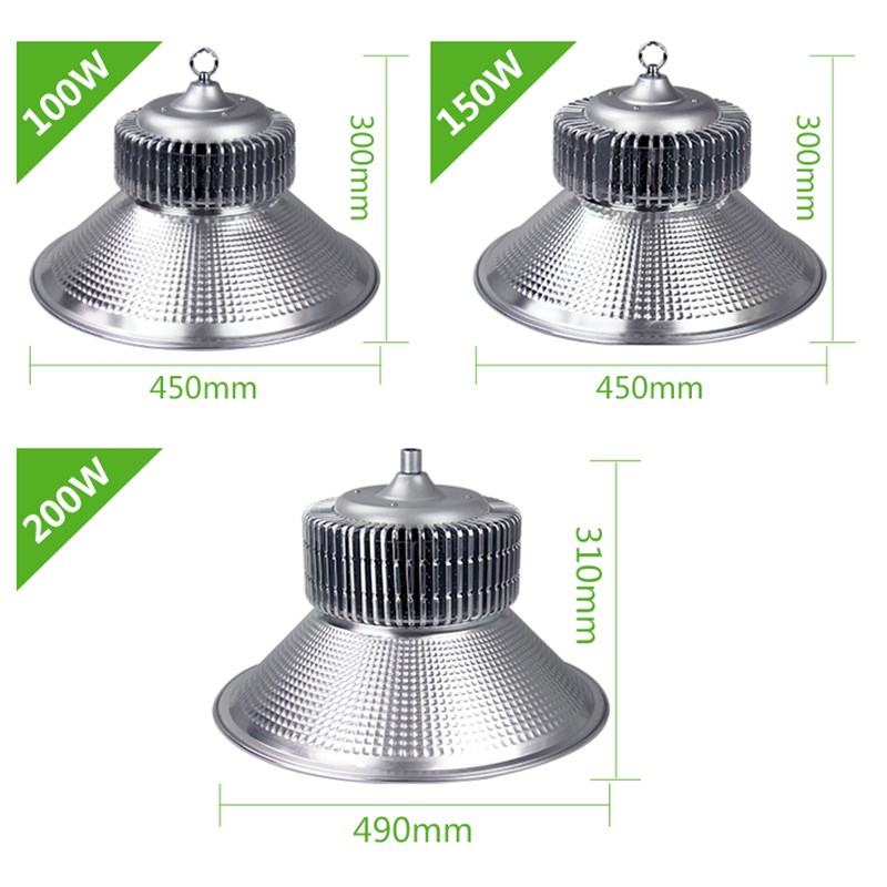 LED工矿灯50W100W厂房灯车间工厂照明吊灯体育馆仓库天棚灯具超亮