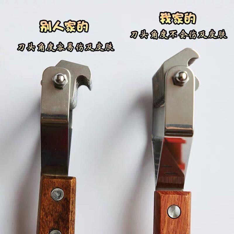 新款通用宠物底绒刮刀狗狗猫绒开结金毛边牧浮毛梳去毛刷耙大型