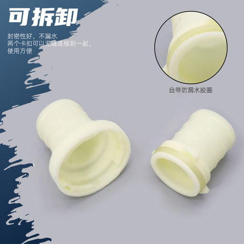 水管接头PVC塑料管活接头1寸1.5寸2寸3寸4寸软管快接快速管接对接