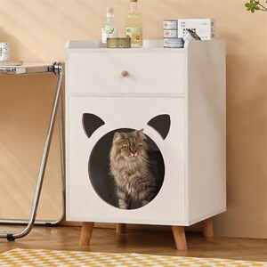 猫窝床头柜人猫共用家俱柜狗窝四季通用宠物用品冬季保暖猫屋狗屋