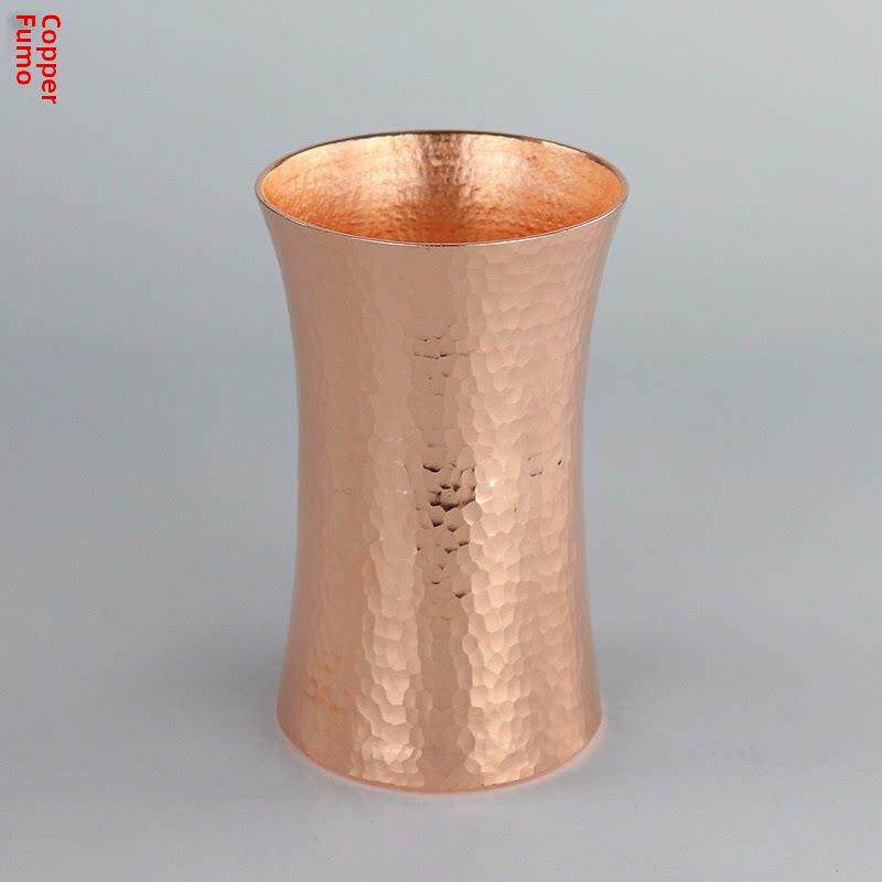 铜杯纯铜杯子ICX手工铜工杯加厚紫铜杯子啤水酒铜杯纯手铜杯子