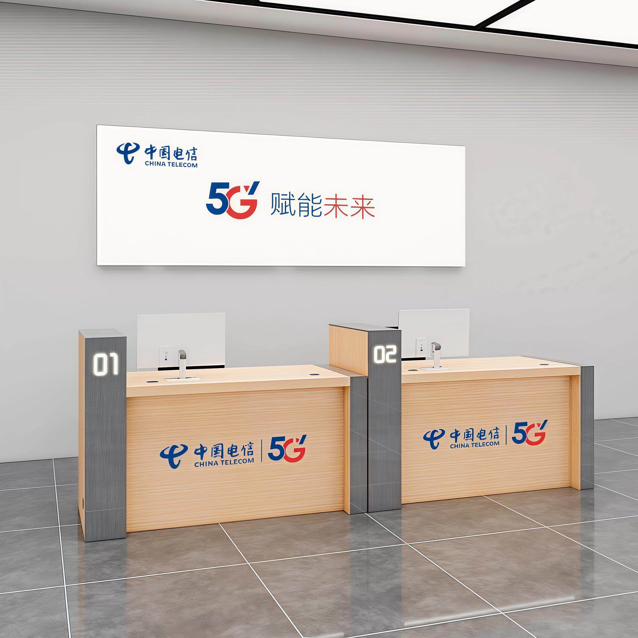 移动业务台工收银台作台服台广电待接台5G电信KXC0504营业厅受务