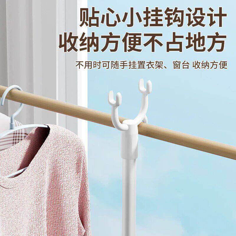 加厚不锈钢晾衣衣杆衣晾杆家用衣叉杆叉衣服加长晒/衣衣衣宿舍撑