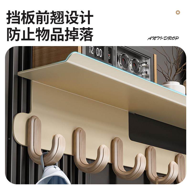 入户BL-2307门后玄关物架衣架墙高上挂壁置挂衣钩级创意挂钩上墙