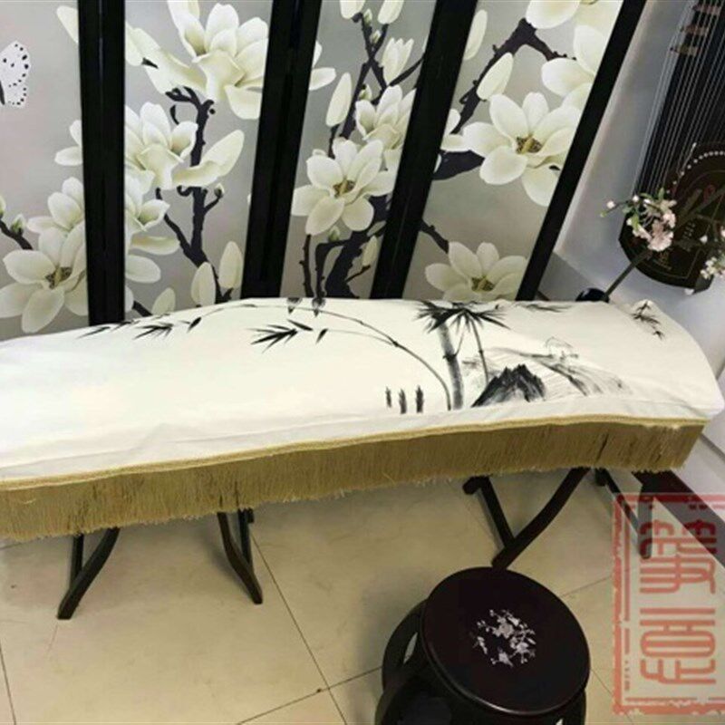 《水墨翠竹》手绘古筝罩 水墨文艺防尘古筝罩 古筝礼品 乐器罩