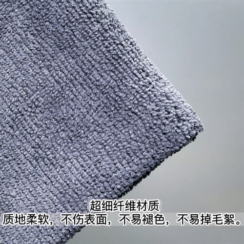 汽美公社超细纤维毛巾打蜡镀晶不伤车漆擦车巾吸水通用不掉毛