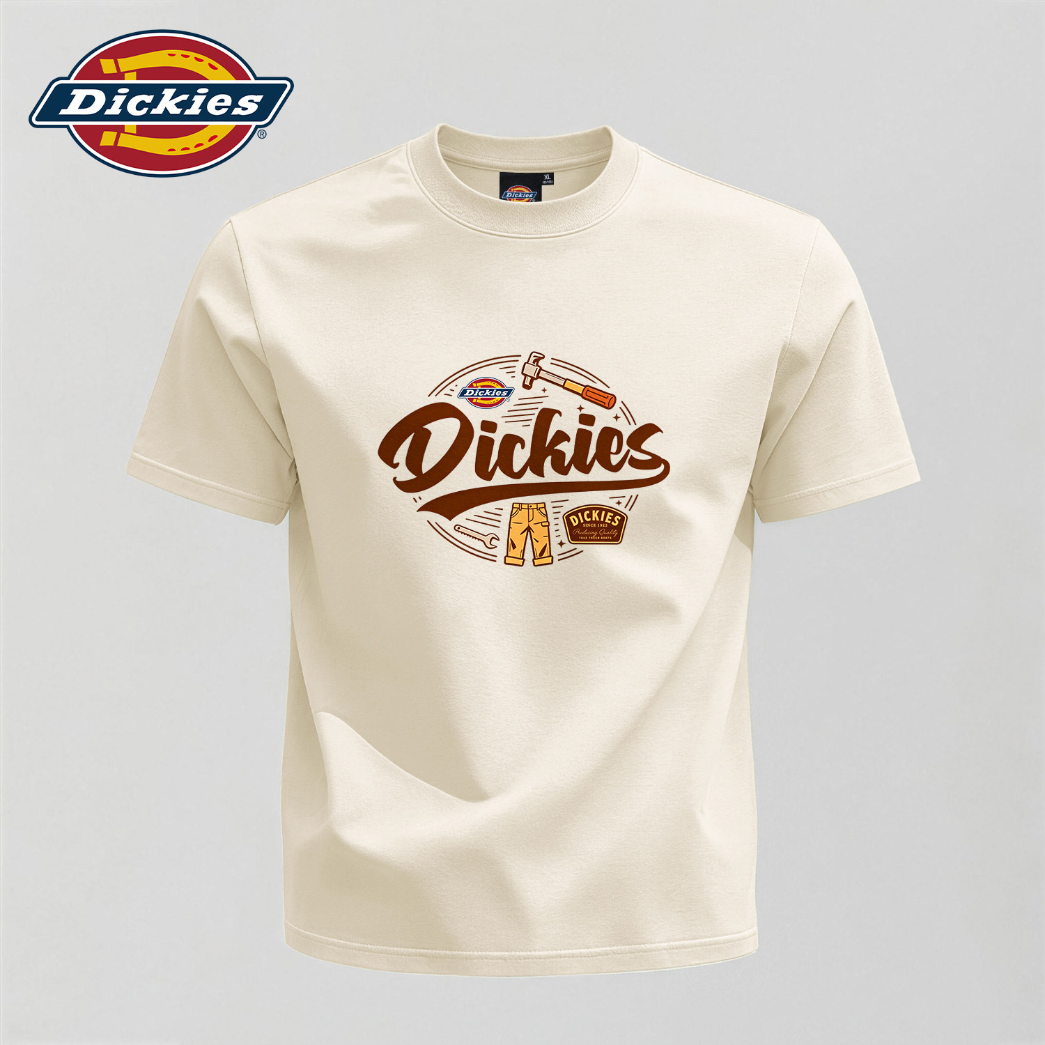 Dickies美式复古印花T恤男生