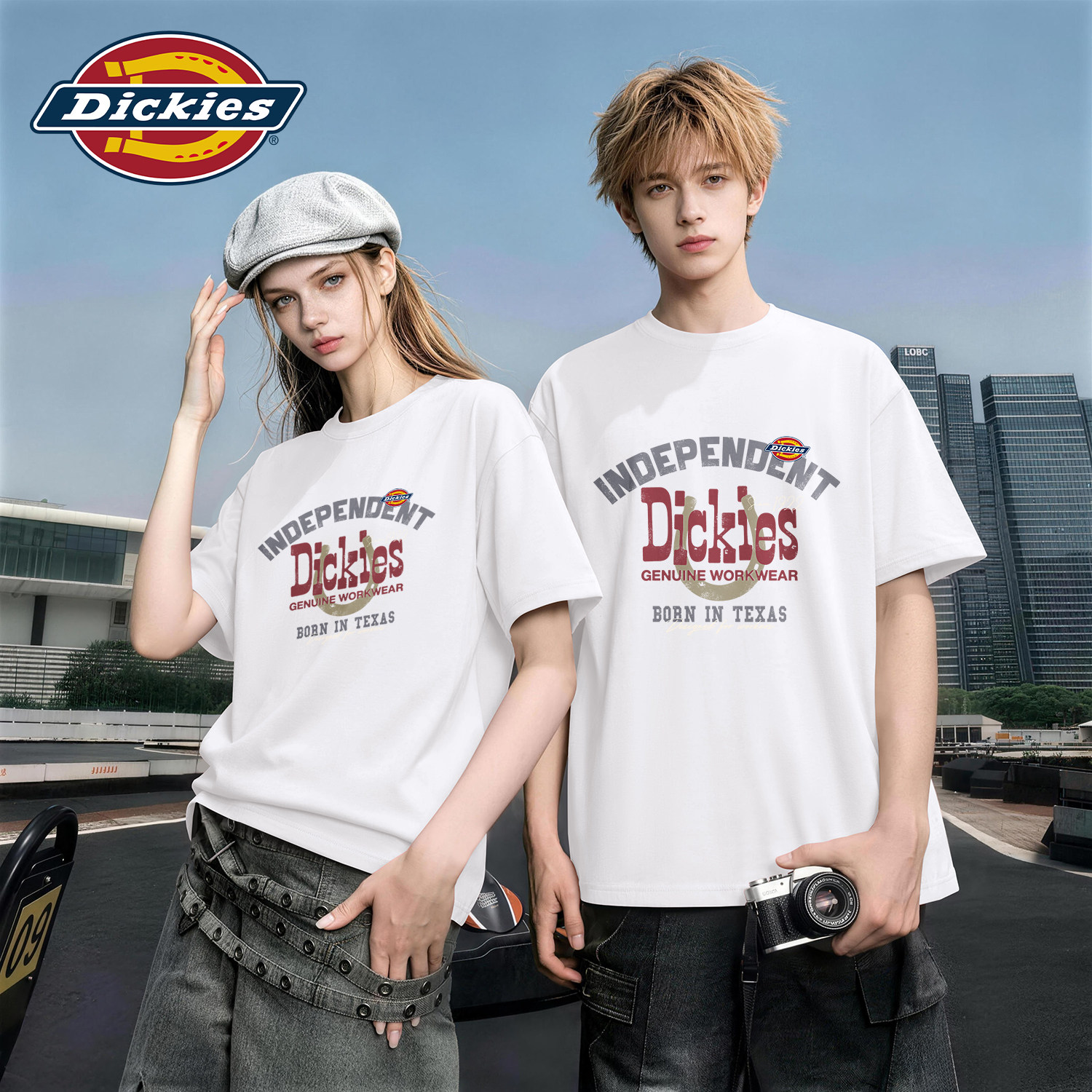 Dickies美式复古短袖T恤男生
