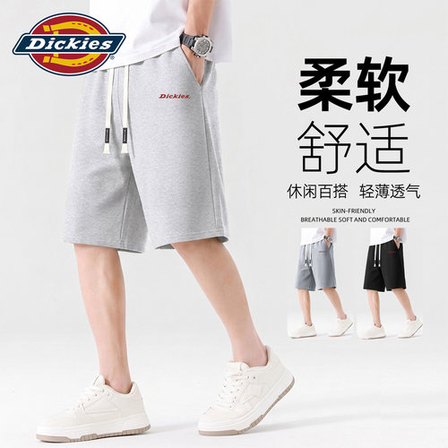 Dickies休闲直筒五分裤子