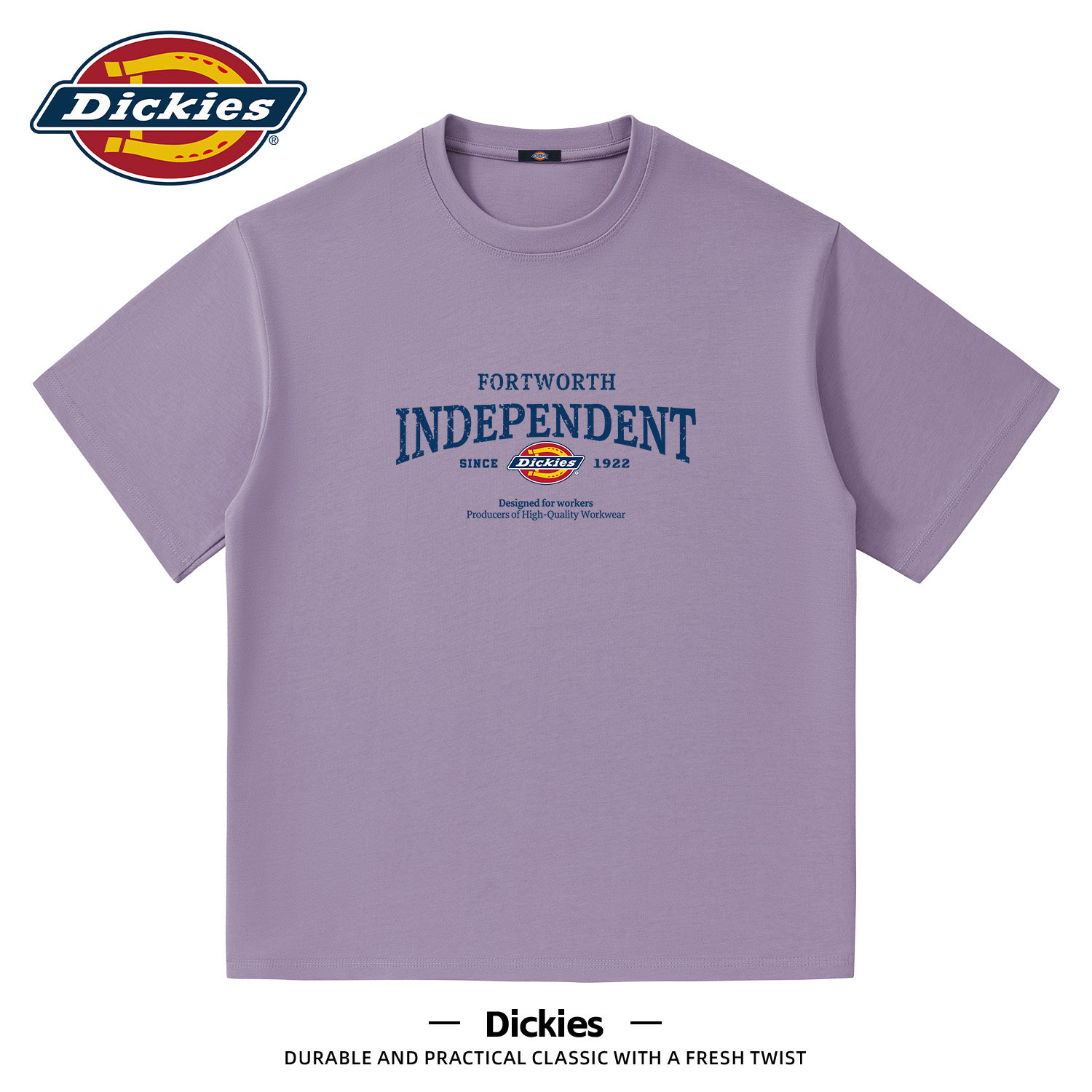 Dickies青少年纯棉短袖T恤男生