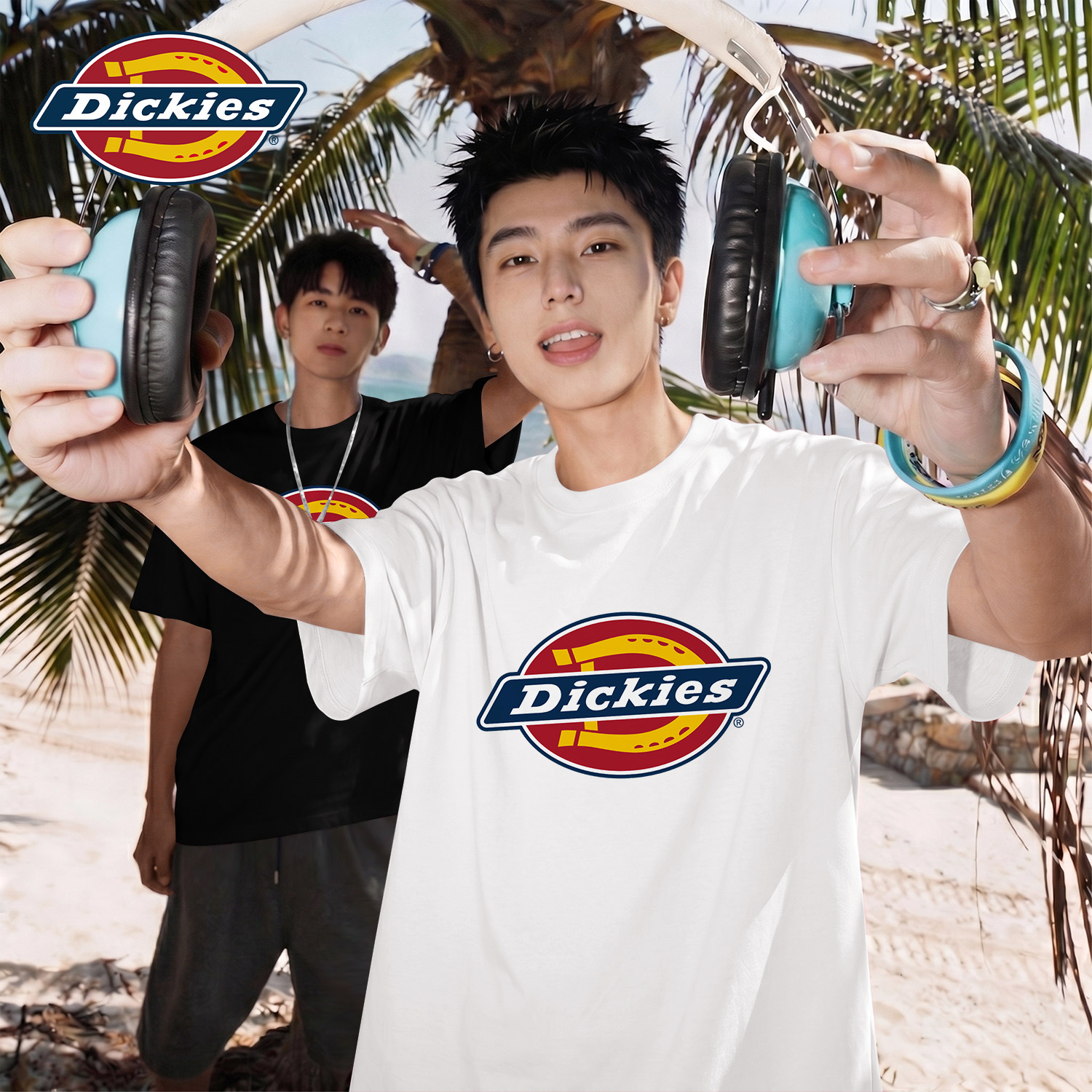 Dickies纯棉经典LOGO印花T恤