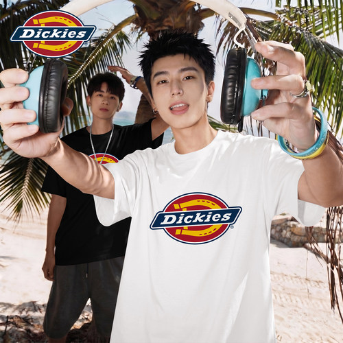 Dickies纯棉经典LOGO印花T恤