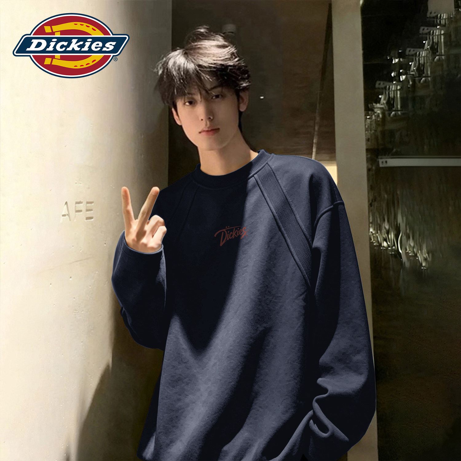 Dickies长袖T恤男款2026秋季
