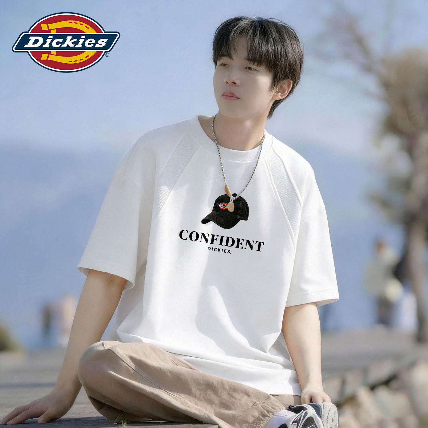 Dickies解构款短袖T恤男士2026