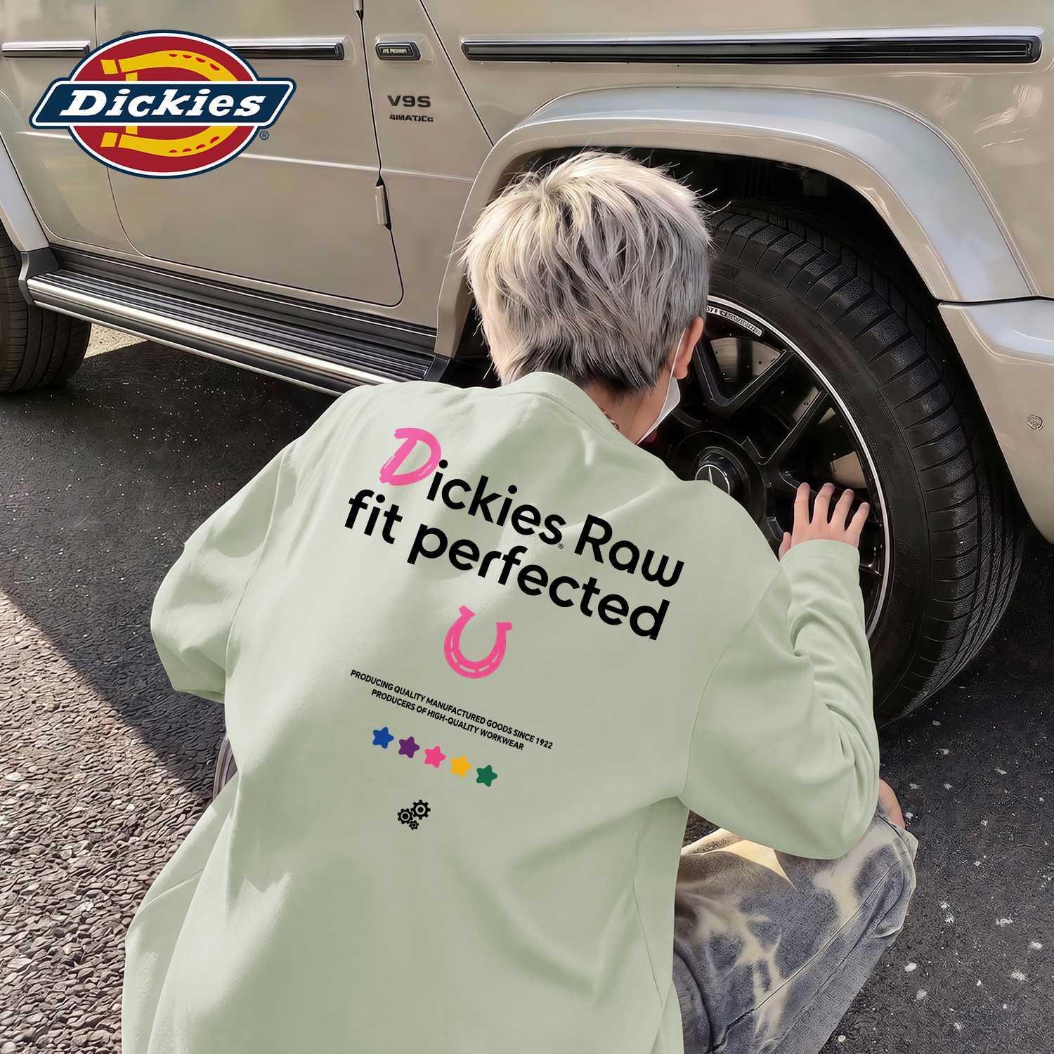 Dickies旗舰店长袖T恤男款2026秋