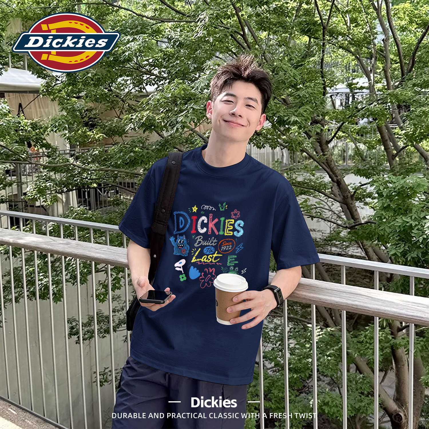 Dickies趣味印花短袖T恤