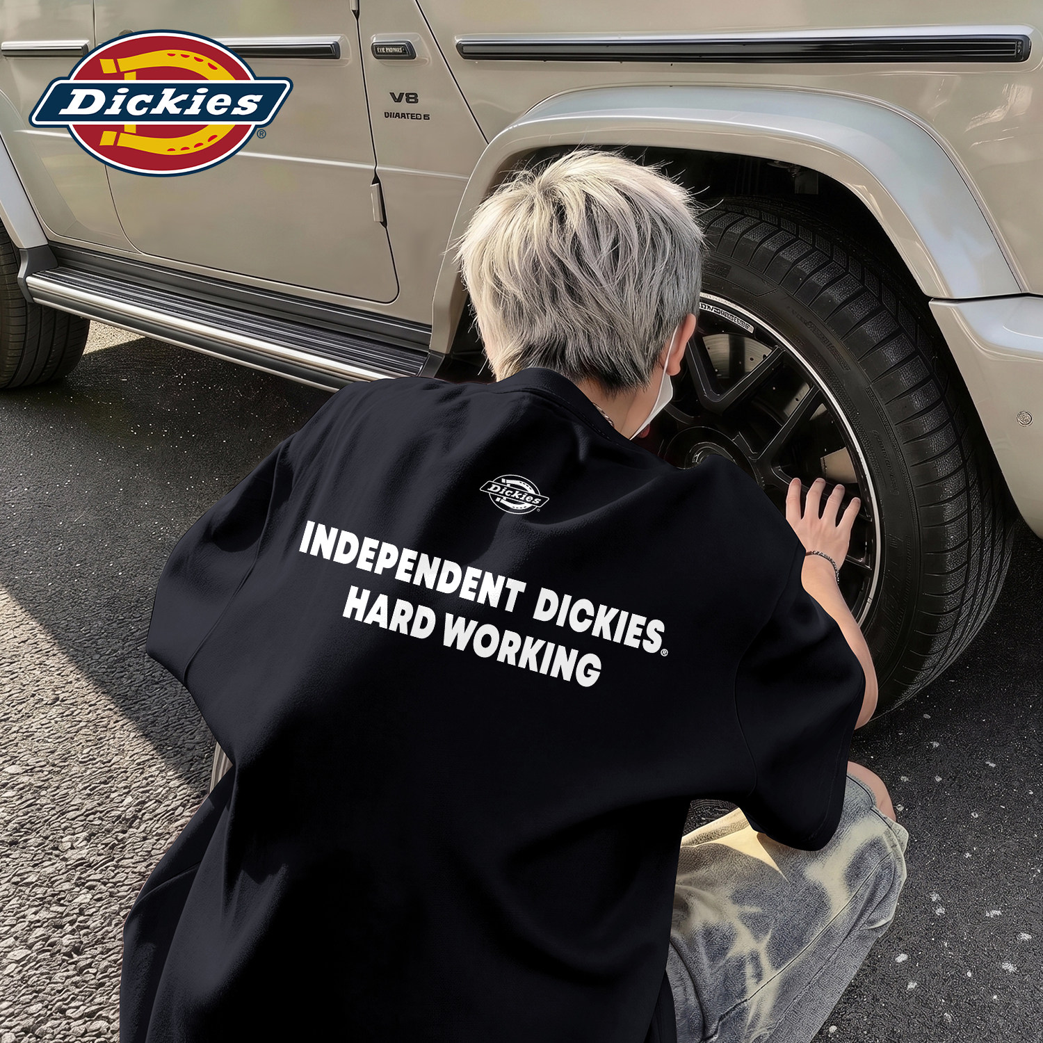 Dickies纯棉短袖t恤男2026新