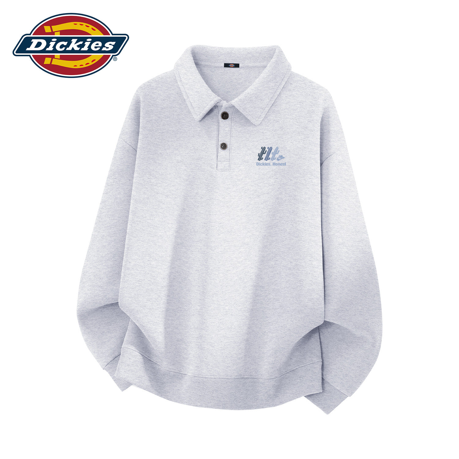 Dickies旗舰店翻领POLO衫卫衣男