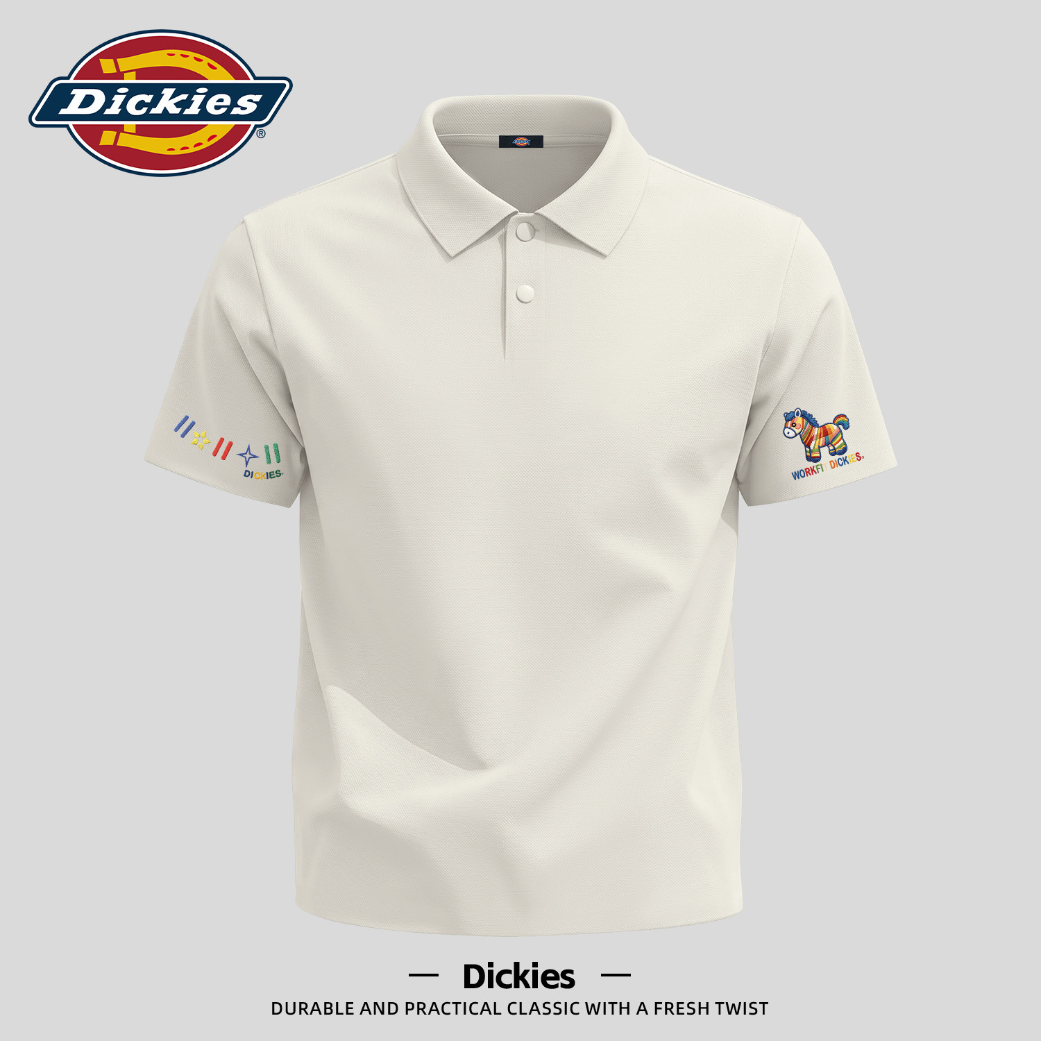 Dickies短袖POLO衫男士2026新款