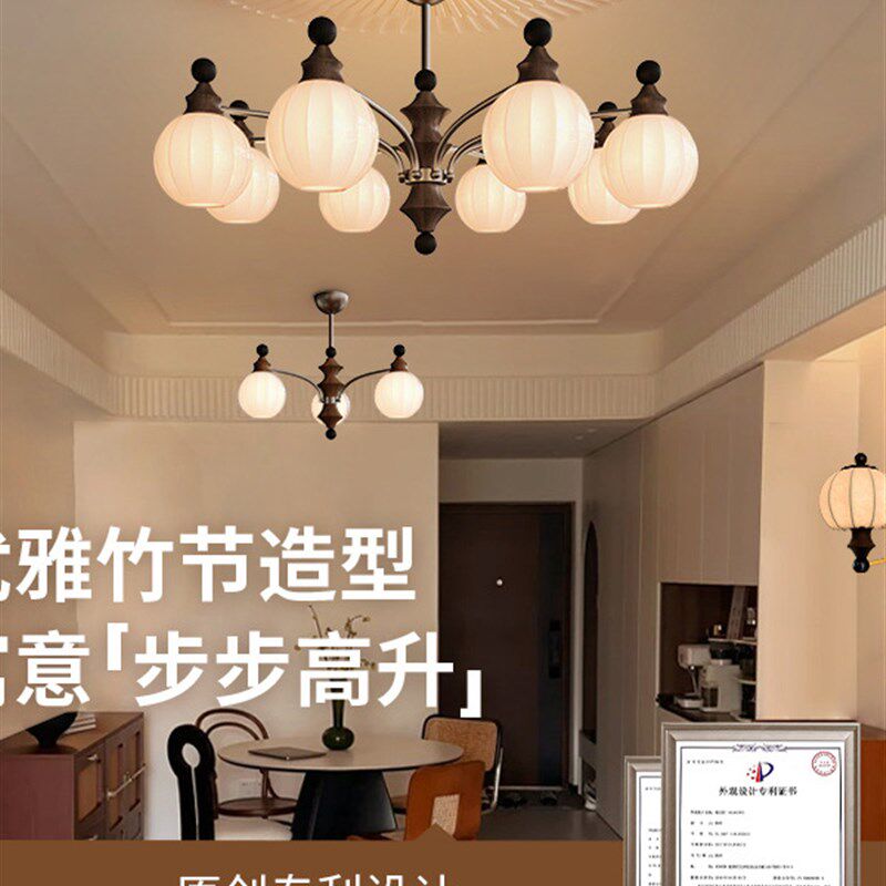 大气客厅灯,无障碍豪华,覆古和高端家庭餐厅灯,古董风格,创意时尚