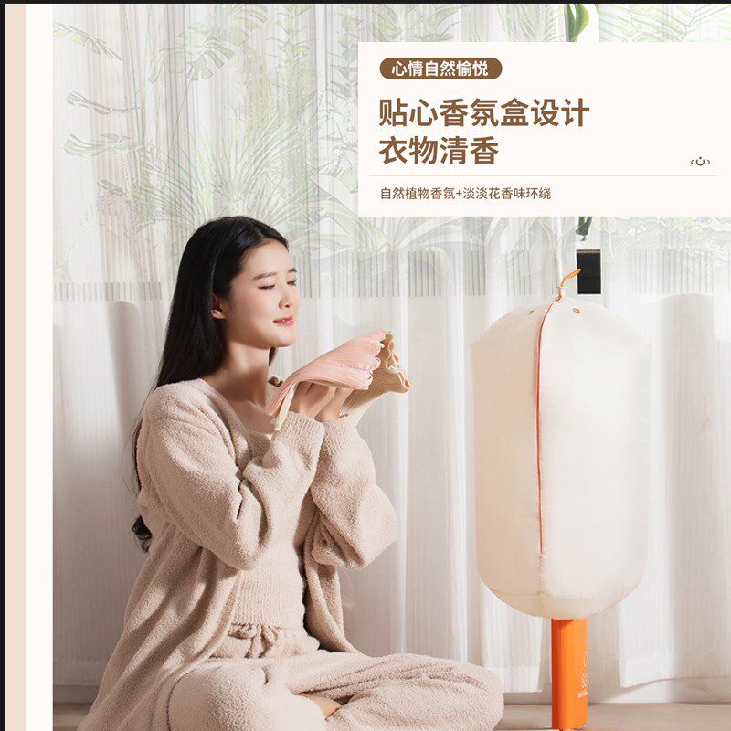 萌鲤烘干机便携小巧旅行出差家用衣物烘干器宿舍干衣机全收纳静音
