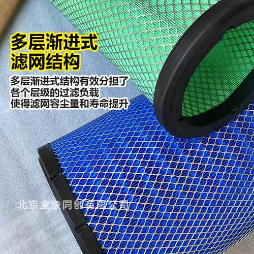 适配K3050空气滤芯解放JH6潍柴500东风天龙大力神新滤清器淘清享