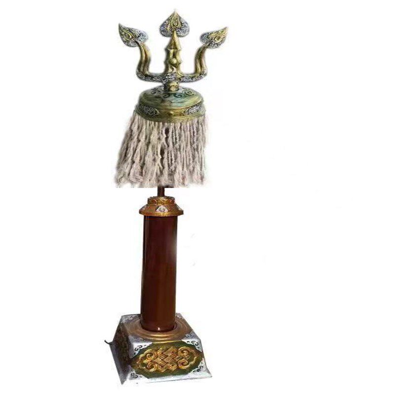 苏力德摆件蒙古族成吉思汗战旗雕塑工艺品蒙古包餐厅平安苏力德