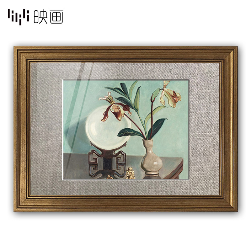 样板房墙面装饰画组合客厅沙发墙壁画欧式餐厅画小众轻奢复古挂画