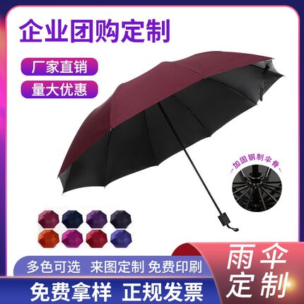 雨伞定制印logo公司满版数码整伞动漫文创应援周边来图案纪念礼品