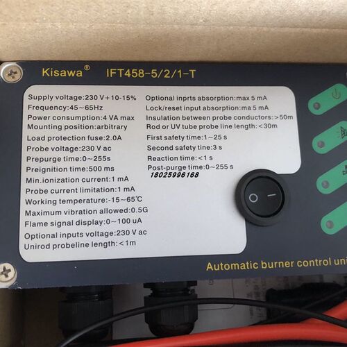 IFT458自动点火及检测控制器IFT458-5/2/1-T