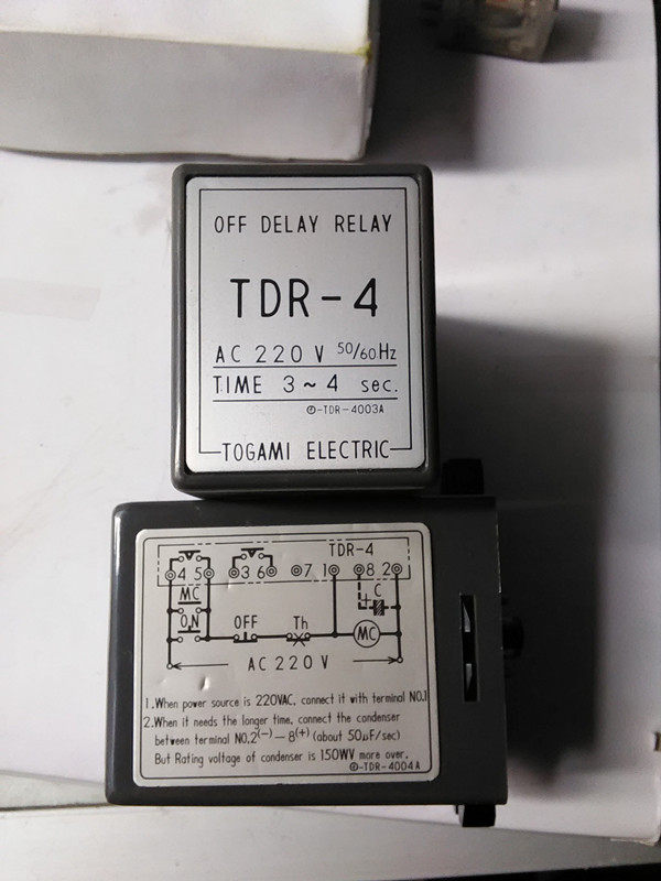 二手 TDR-4 AC220V继电器