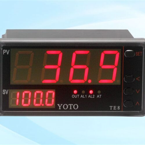 北崎YOTO 数显PID控制高精度智能温控表 AE8-M1-10 (K型继电器)