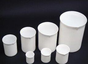 聚四氟烧杯 F4 PTFE 特氟龙烧杯50ml100ml 250ml300ml500ml1000ml