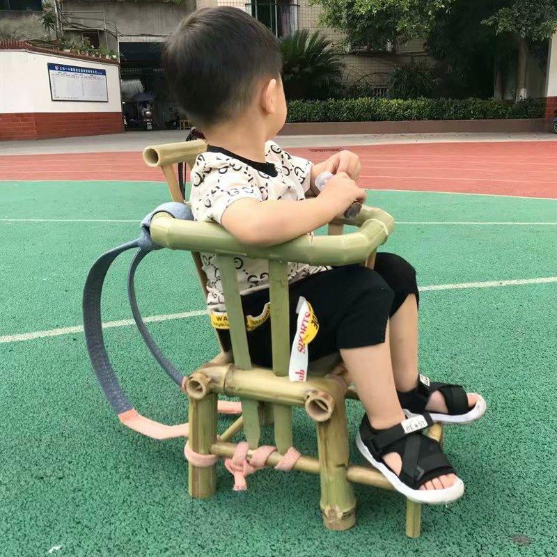 婴儿坐椅宝贝出行夏天纯天然竹编抱椅腰凳手工学坐竹凳子宝宝竹抱