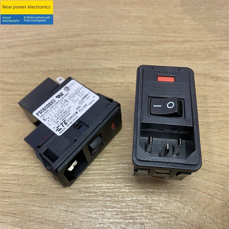 全新原装PS0S0DSX0 TECORCOM 10A 电源滤波器 机箱插座 滤波插座