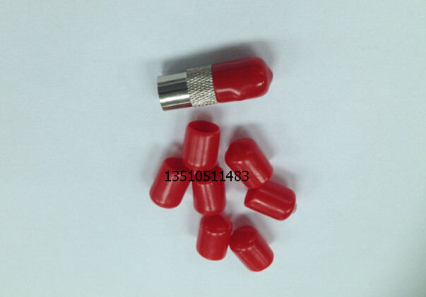 RF射频F/TNC/BNC母通用保护帽 F母Q9/TNC母绝缘防水套9MM红色护套