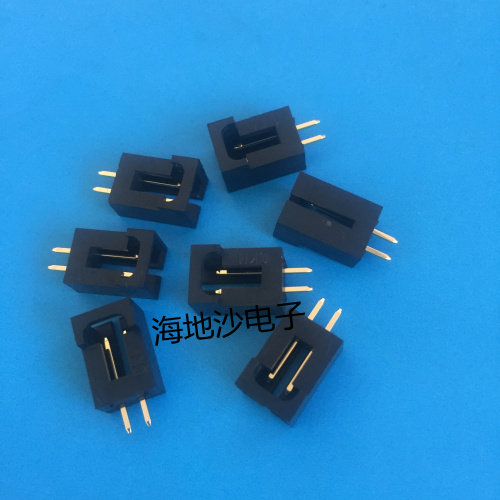 台湾CKM2543-(2-12P)立式焊板直针座 杜邦带锁 2.54mm条形连接器