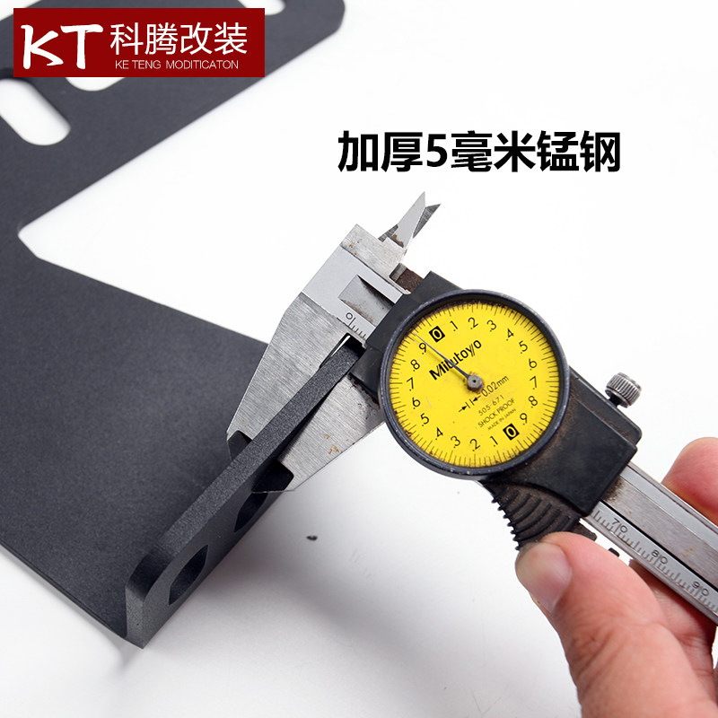 03-22款普拉多前护杠前保险杠改装 射灯霸道带灯前杠灯架包围专用