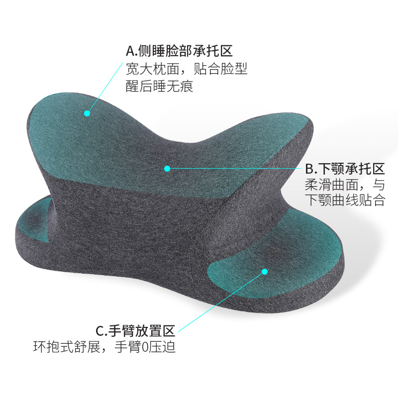 办公室午睡枕趴着睡觉上班族午休神器多功能睡觉枕头靠枕趴趴枕