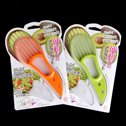 6159.日式牛油果切刀创意牛油果去核削皮神器工具 米木日式家居