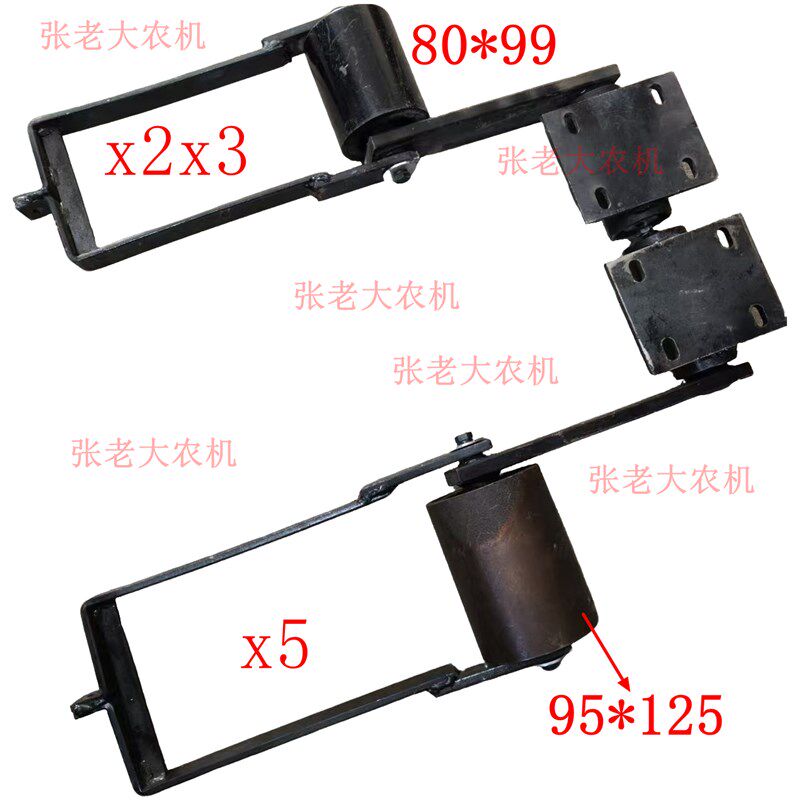 艾禾x1x2x3x5x6T2 1002履带打田机旋耕机主离合涨紧轮总成工作轮