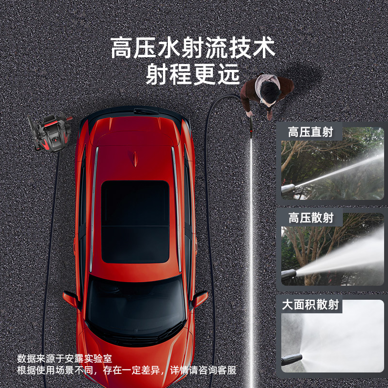 安露洗车机高压220V水泵大功率家用洗车神器清洗机刷车水枪便携式
