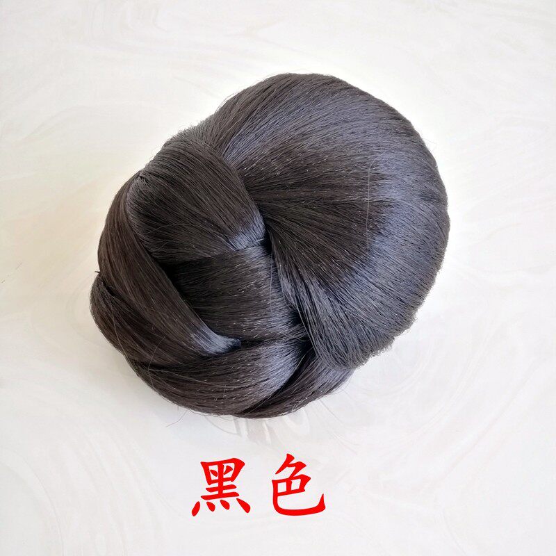 新娘盘发发包中式婚礼盘发发髻假发中国风假发复古旗袍假发发型