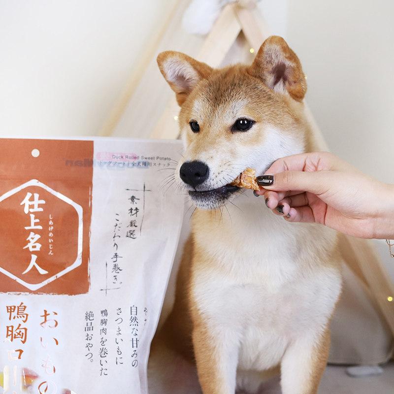 多格漫狗狗零食鸡肉干鸭肉干磨牙饼干甘薯绕肉成幼犬奖励磨牙棒