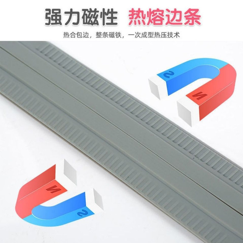 商店空调门帘防走冷透明折叠门帘商用四季通用塑胶阳台软帘挂帘