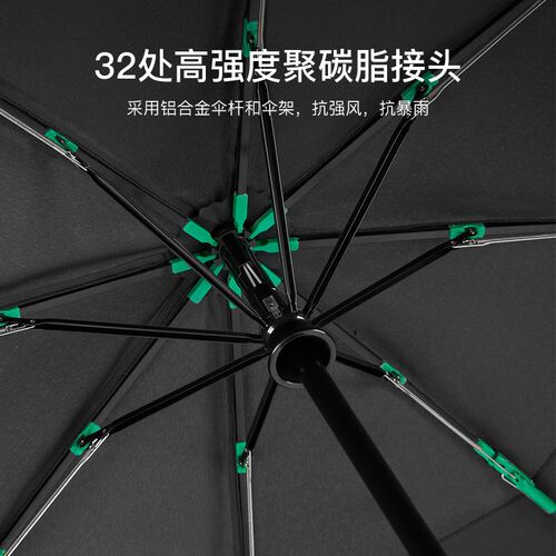 fulton富尔顿雨伞暴雨专用全自动折叠男士高档大号双层抗风伞加固